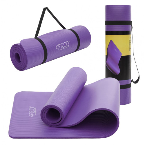 Купить Мат для фитнеса  4FIZJO NBR 180 x 60 x 1 см Violet в Киеве - фото №1